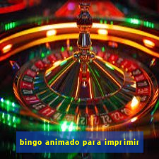 bingo animado para imprimir