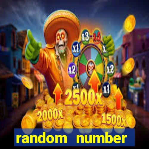 random number generator slot machine