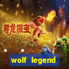 wolf legend megaways slot