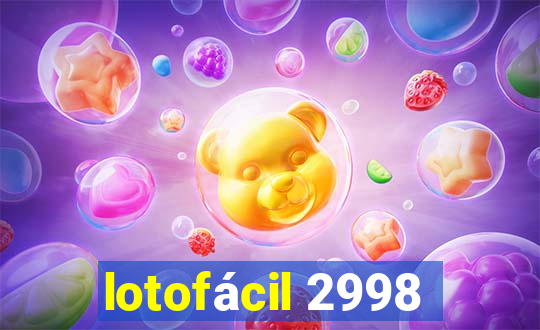 lotofácil 2998