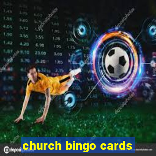 church bingo cards