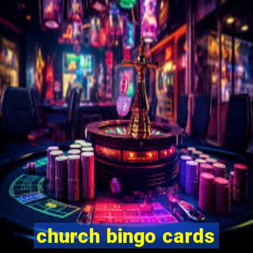 church bingo cards