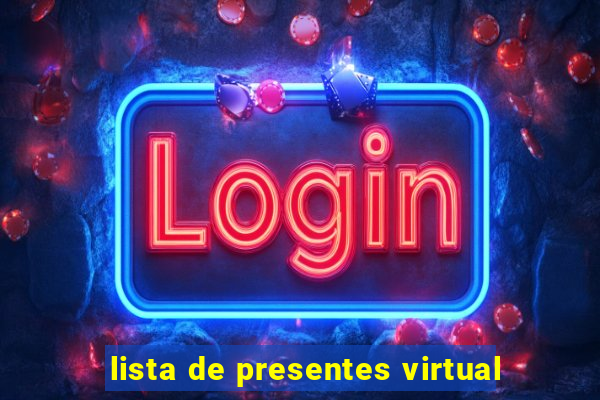 lista de presentes virtual