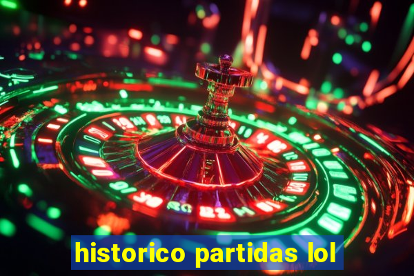 historico partidas lol