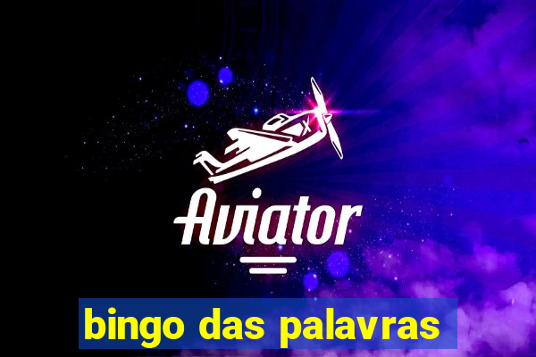 bingo das palavras