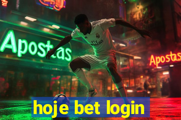 hoje bet login