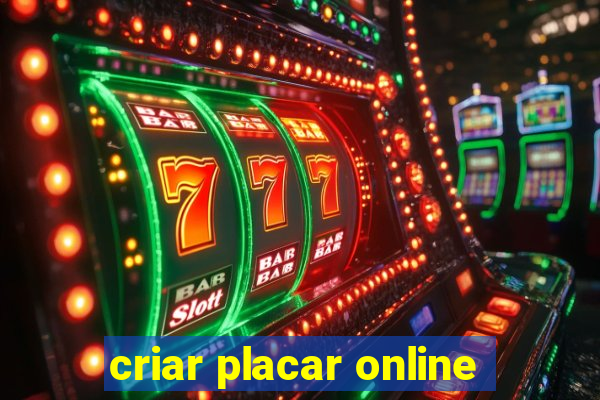 criar placar online