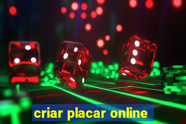 criar placar online