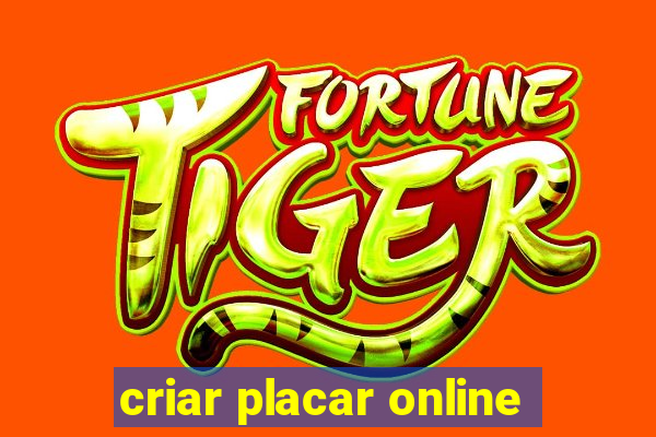 criar placar online