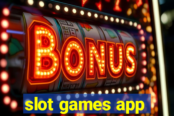 slot games app