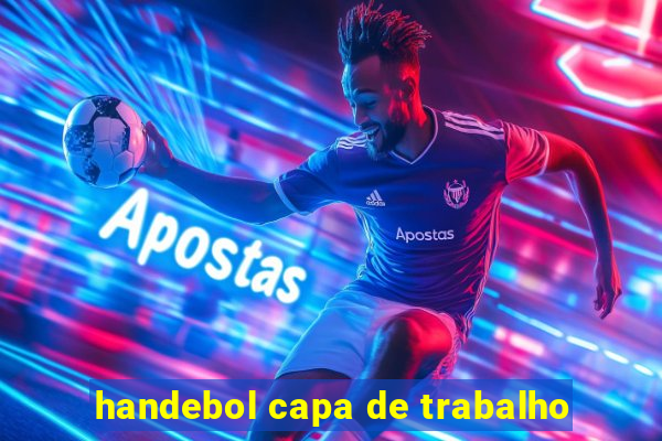 handebol capa de trabalho