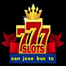 san jose bus to la fortuna