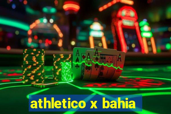 athletico x bahia