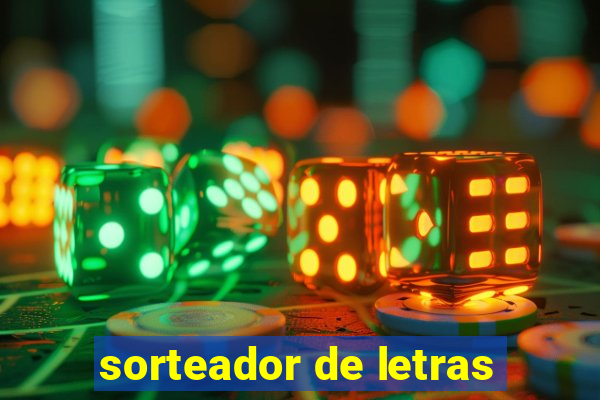 sorteador de letras