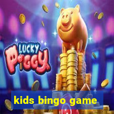 kids bingo game