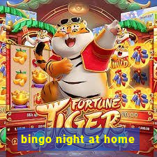 bingo night at home