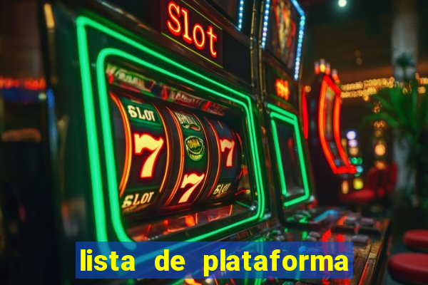 lista de plataforma de jogos