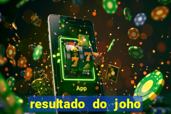 resultado do joho do bicho