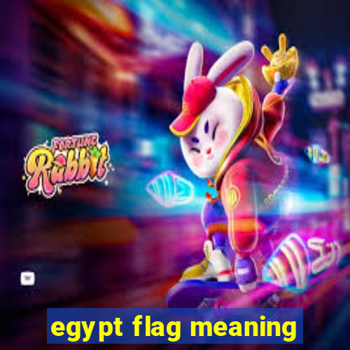 egypt flag meaning