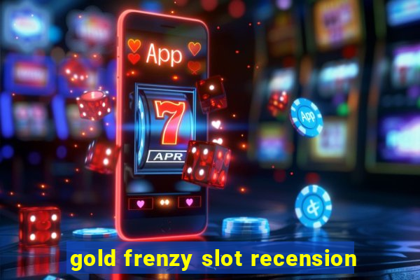 gold frenzy slot recension