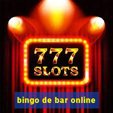 bingo de bar online