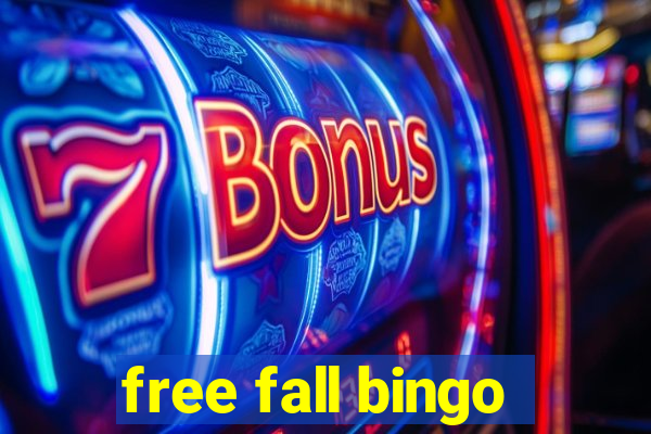 free fall bingo