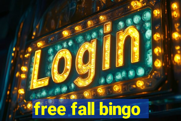 free fall bingo