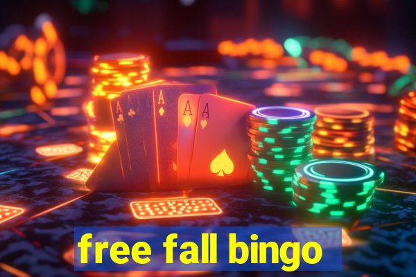 free fall bingo