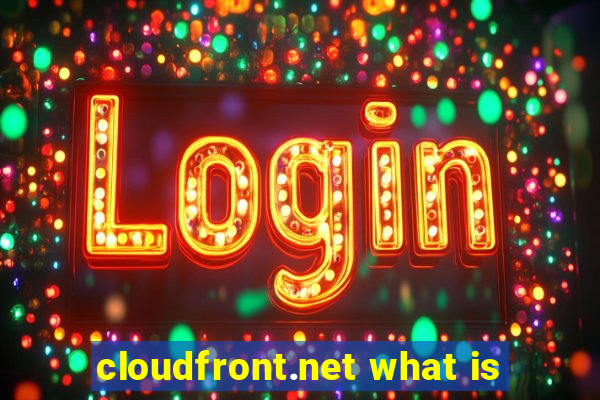 cloudfront.net what is