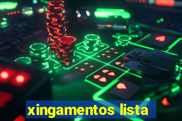 xingamentos lista