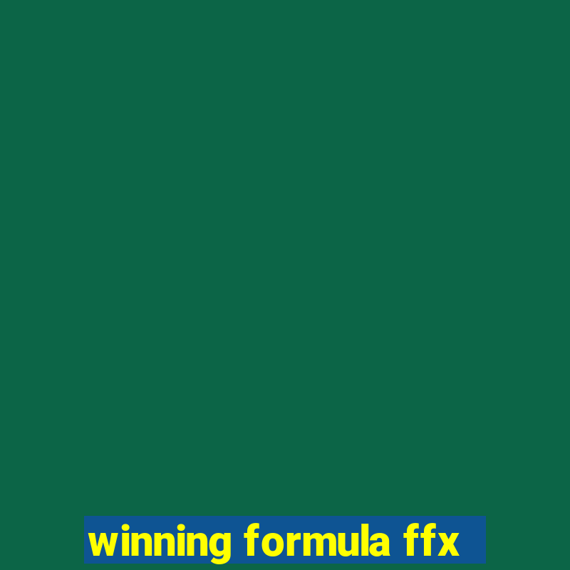 winning formula ffx