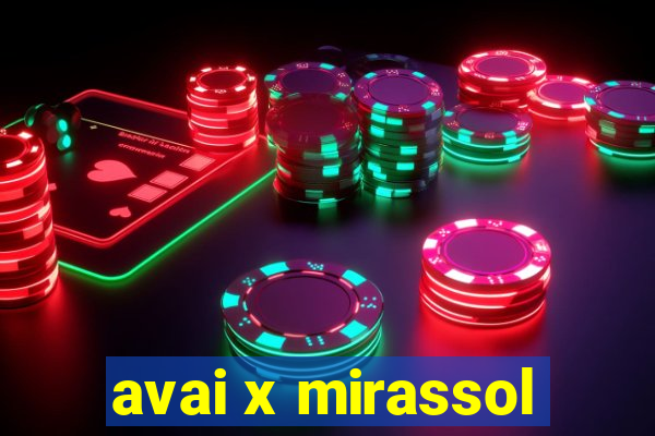 avai x mirassol