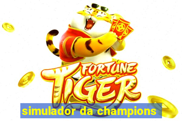 simulador da champions