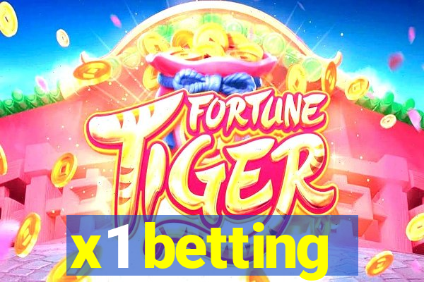 x1 betting