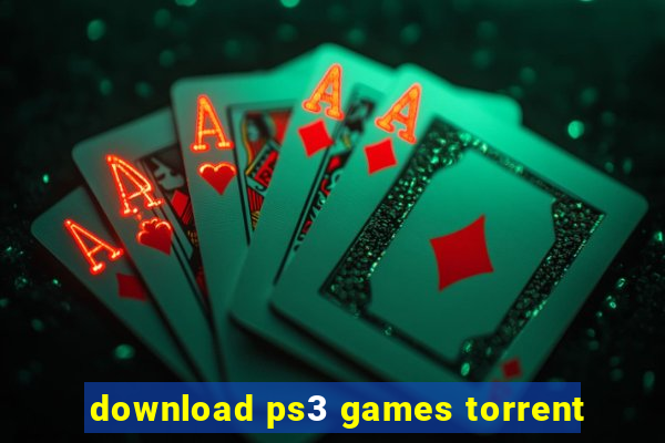 download ps3 games torrent