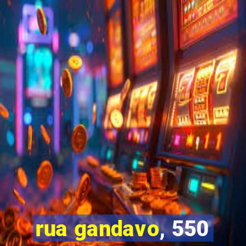 rua gandavo, 550