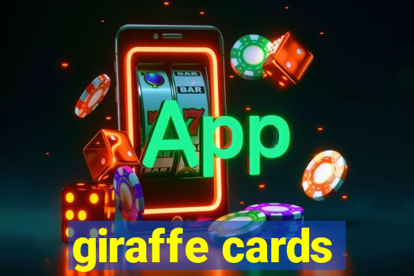 giraffe cards