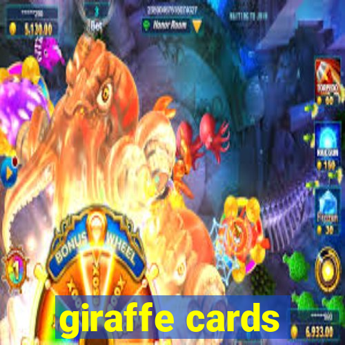 giraffe cards