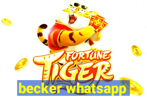 becker whatsapp