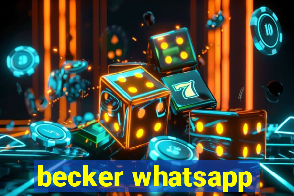 becker whatsapp