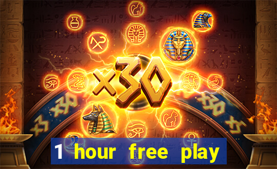 1 hour free play casino uk