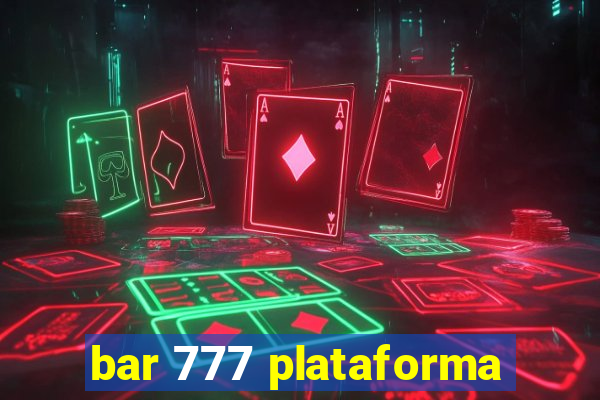 bar 777 plataforma