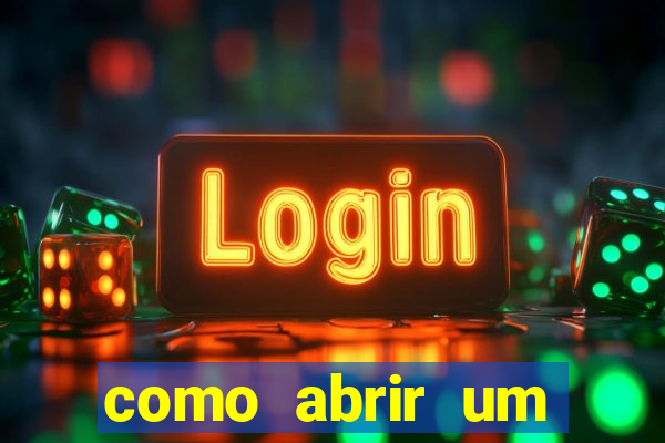 como abrir um casino online