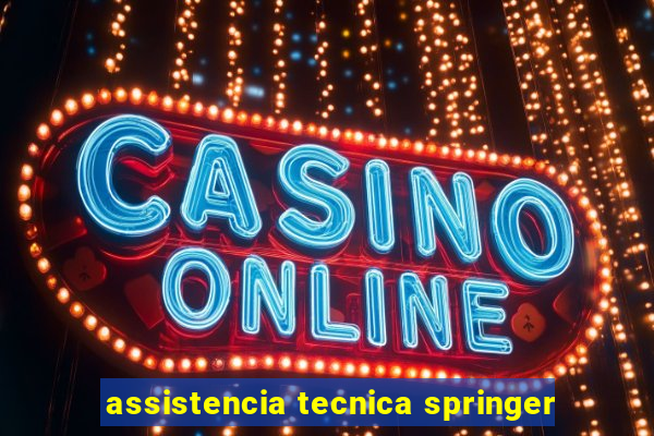 assistencia tecnica springer