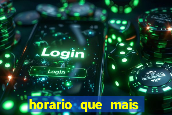 horario que mais paga fortune tiger