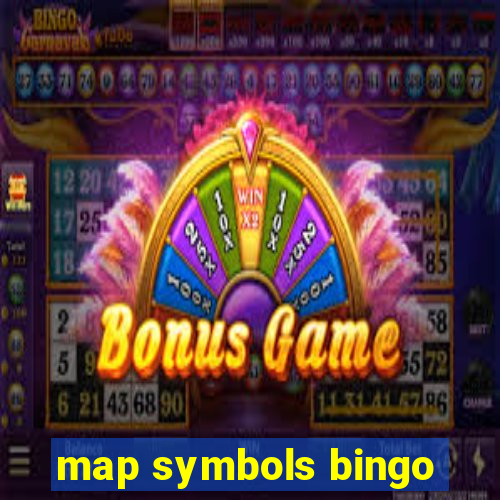 map symbols bingo