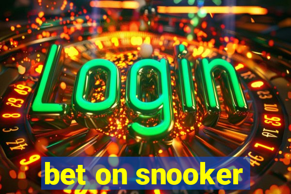 bet on snooker