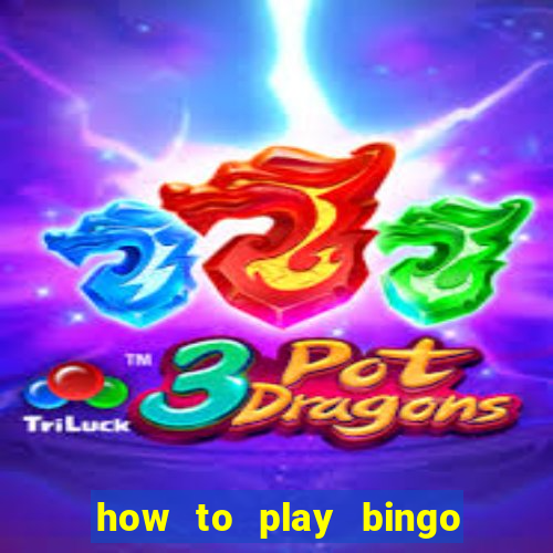 how to play bingo with playing cards