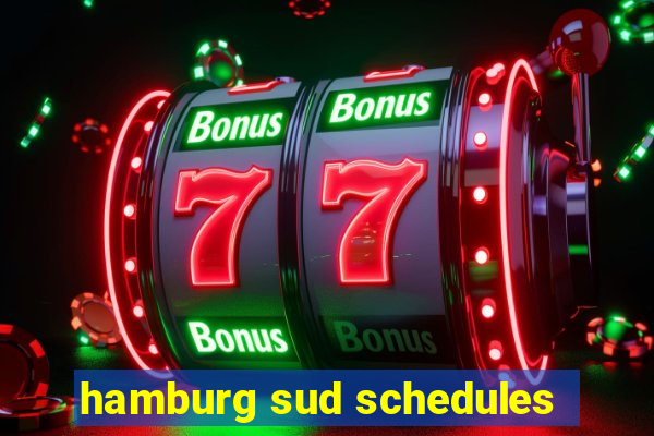 hamburg sud schedules