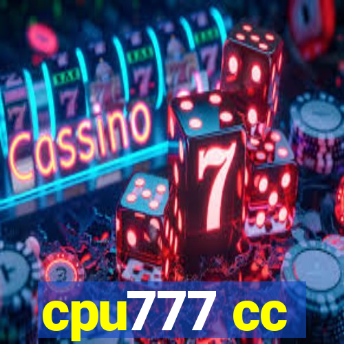 cpu777 cc